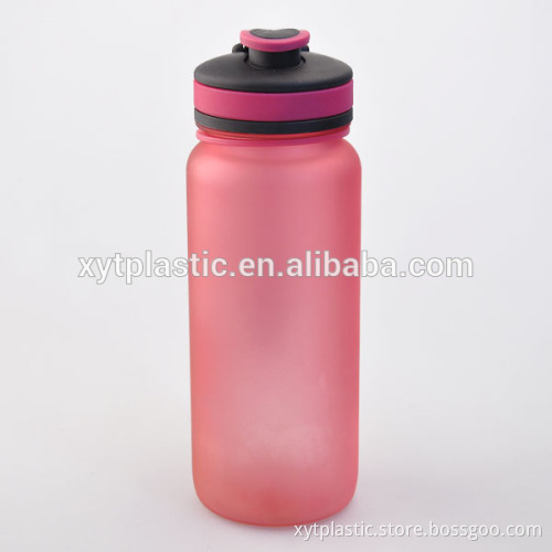 tritan drinking bottle with high quality,frosting surface with carrying lanyard